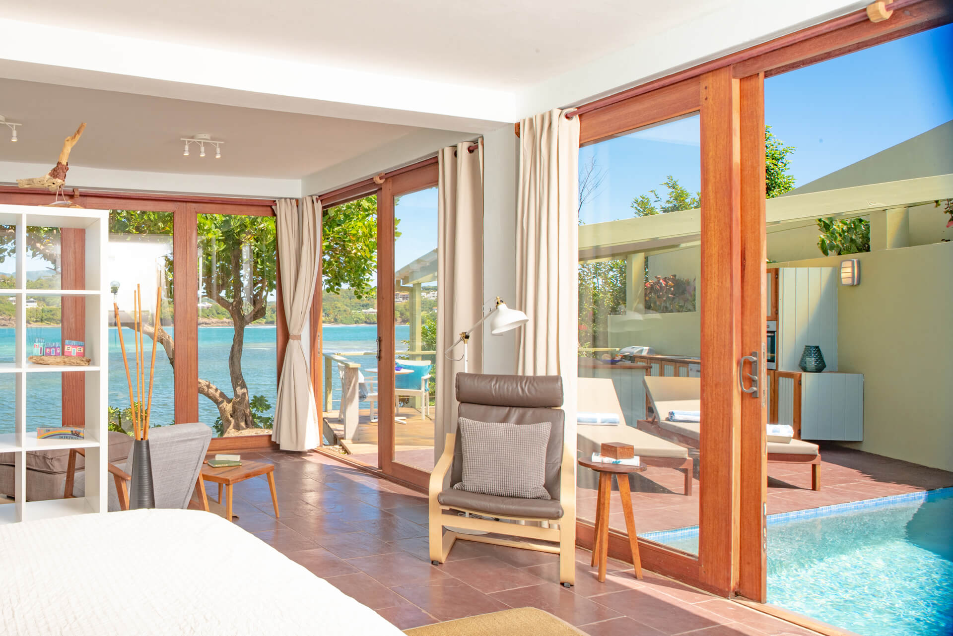 Luxury Villa in Grenada with outdoor shower